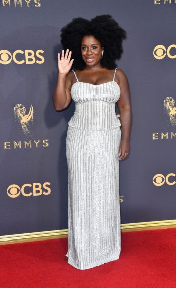 Uzo Aduba attends the 69th Annual Primetime Emmy Awards in 2017