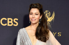 Jessica Biel attends the 69th Annual Primetime Emmy Awards