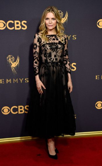 Michelle Pfeiffer attends the 69th Annual Primetime Emmy Awards in September 2017