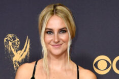 Shailene Woodley attends the 69th Annual Primetime Emmy Awards in 2017