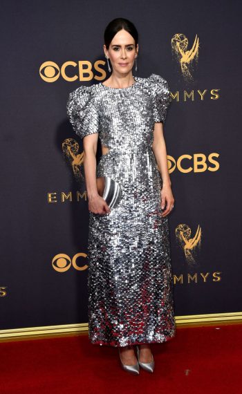 Actor Sarah Paulson attends the 69th Annual Primetime Emmy Awards