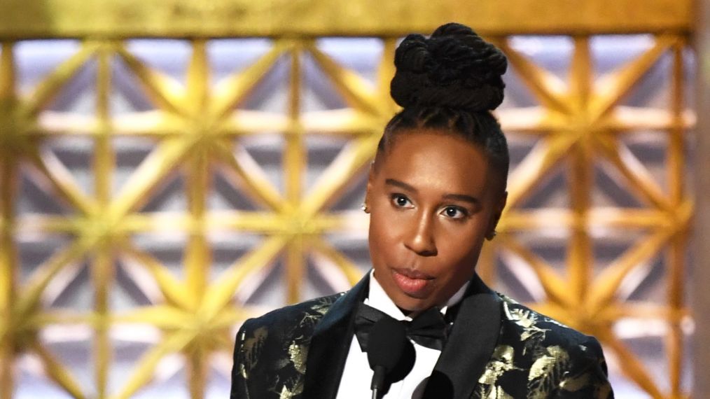 Lena Waithe accepts the Outstanding Writing for a Comedy Series award for 'Master of None'