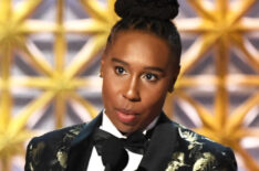 Lena Waithe accepts the Outstanding Writing for a Comedy Series award for 'Master of None'