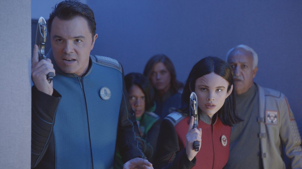 The Orville - Seth MacFarlane, Penny Johnson Jerald, Adrianne Palicki, Halston Sage and Brian George