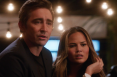 The Mindy Project - Lee Pace and Chrissy Teigen