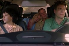 Alia Shawkat, Meredith Hagner, John Early, and John Reynolds in Season 2 of Search Party