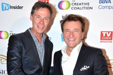 Paul Turcotte, President TV Guide Magazine and honoree Robert Herjavec attend the Television Industry Advocacy Awards benefiting The Creative Coalition