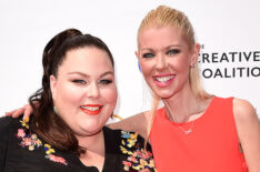 Chrissy Metz and Tara Reid arrive at the Television Industry Advocacy Awards