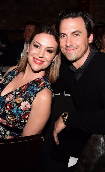 Alyssa Milano and Milo Ventimiglia at the Television Industry Advocacy Awards hosted by TV Guide Magazine