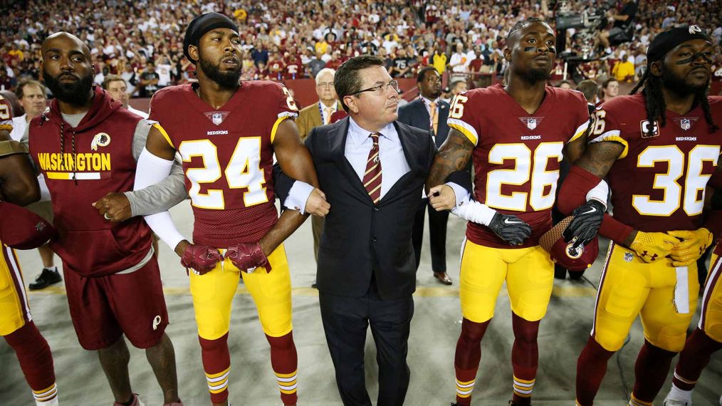 Washington Redskins National Anthem Protest