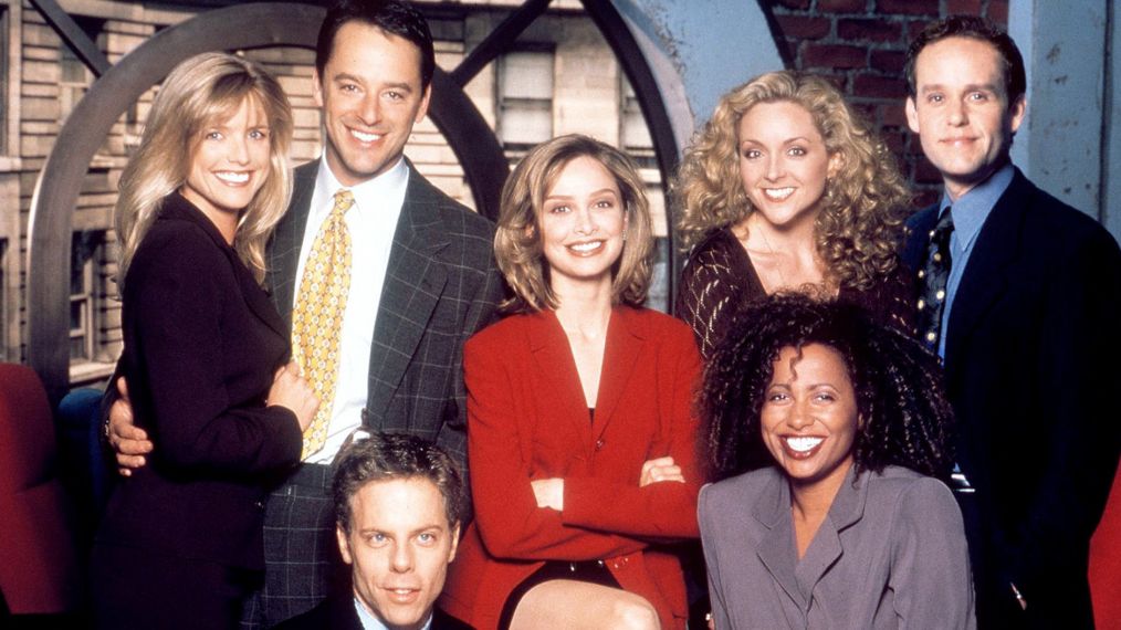 Ally McBeal - Courtney Thorne-Smith, Gil Bellows, Greg Germann, Calista Flockhart, Jane Krakowski, Lisa Nicole Carson