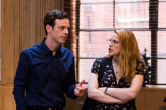 Scoot McNairy as Gordon Clark and Anna Chlumsky as Katie Herman in Halt and Catch Fire - Season 4