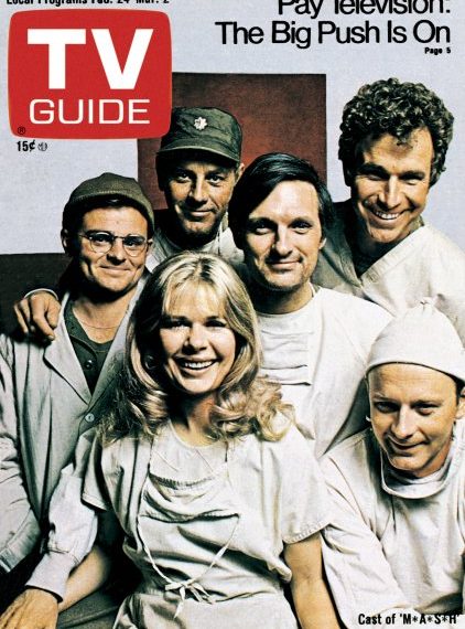 M*A*SH Feb. 1973 TV Guide cover