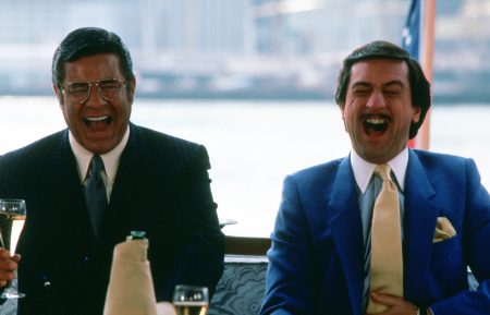 Jerry Lewis and Robert De Niro in The King of Comedy