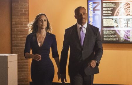 NCIS - Maria Bello, Rocky Carroll