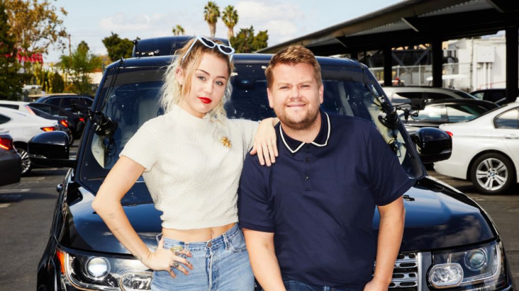 Miley Cyrus Joins James Corden for Carpool Karaoke