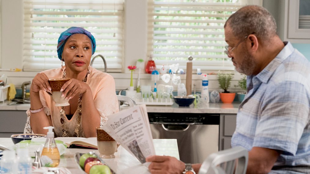 Blackish - Jenifer Lewis and Laurence Fishburne