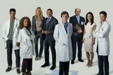 The Good Doctor - Chukuma Modu as Dr. Jared Kalu, Antonia Thomas as Dr. Claire Browne, Beau Garrett as Jessica Preston, Hill Harper as Dr. Marcus Andrews, Freddie Highmore as Dr. Shaun Murphy, Richard Schiff as Dr. Aaron Glassman, Tamlyn Tomita as Allegra Aoki and Nicholas Gonzalez as Dr. Neil Melendez