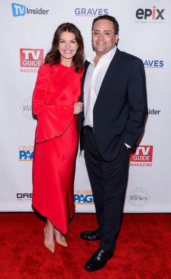 TV Guide Magazine Cover Celebration - Sela Ward and Monty Sarhan