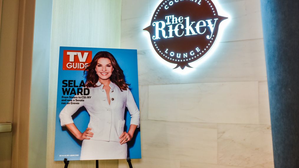 TV Guide Magazine Cover Celebration for Sela Ward