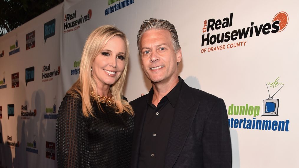 Shannon Beador and David Beador attend the premiere party for Bravo's 'The Real Housewives of Orange County' 10 year celebration