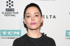 Rose McGowan attends the screening of 'Lady in the Dark' during the 2017 TCM Classic Film Festival