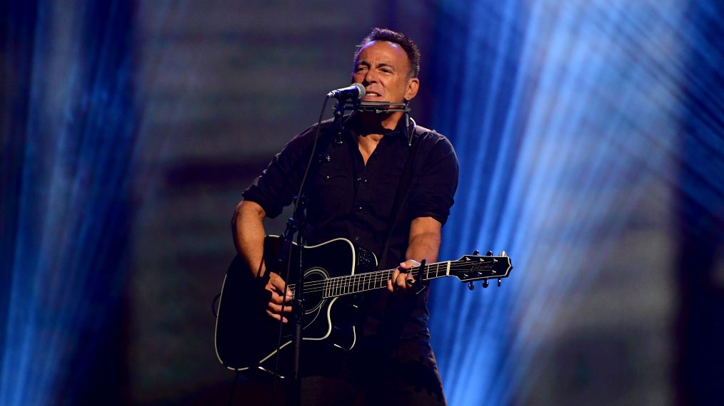 Bruce Springsteen performs during the closing ceremony of the Invictus Games 2017