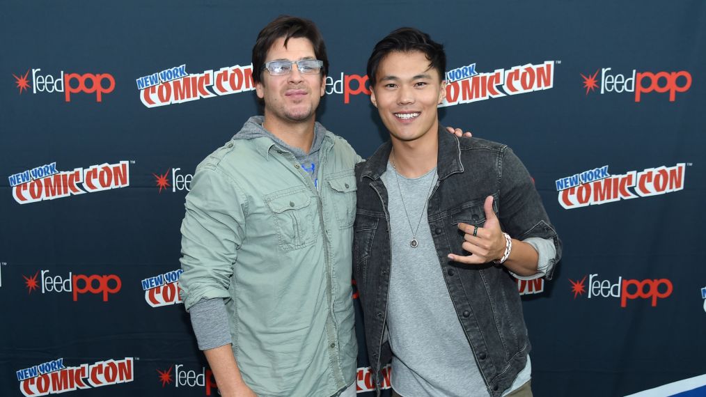 Christian Kane and John Kim attend The Librarians and Bad Samaritan