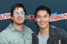 Christian Kane and John Kim attend The Librarians and Bad Samaritan