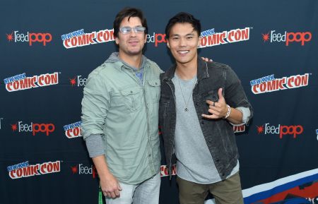 Christian Kane and John Kim attend The Librarians and Bad Samaritan