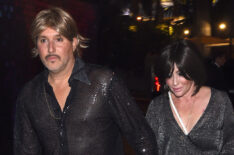 Kurt Iswarienko and Shannen Doherty attend Casamigos Halloween Party in 2017