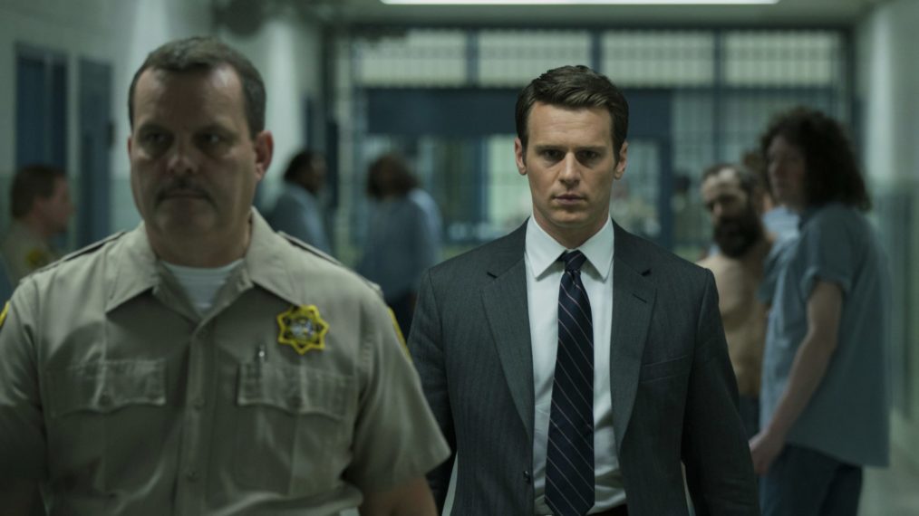 Jonathan Groff in Mindhunter