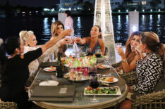 Danielle Staub, Margaret Josephs, Teresa Giudice, Melissa Gorga, Siggy Flicker, and Dolores Catania in The Real Housewives of New Jersey - Season 8