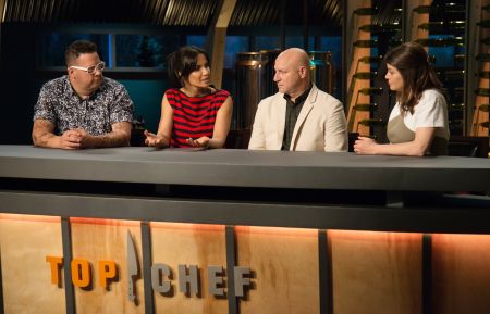 Top Chef - Season 15 - Graham Elliot, Padma Lakshmi, Tom Colicchio, Gail Simmons