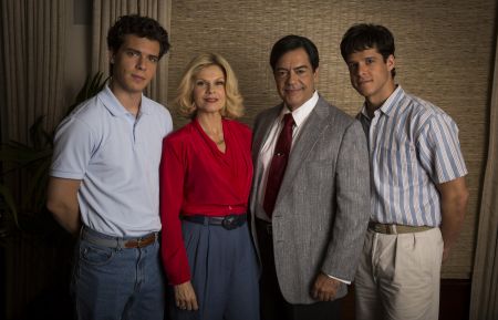 Law & Order True Crime: The Menendez Murders - Gus Halper as Erik Menendez, Lolita Davidovich as Kitty Menendez, Carlos Gomez as Jose Menendez, Miles Gaston Villanueva as Lyle Menendez