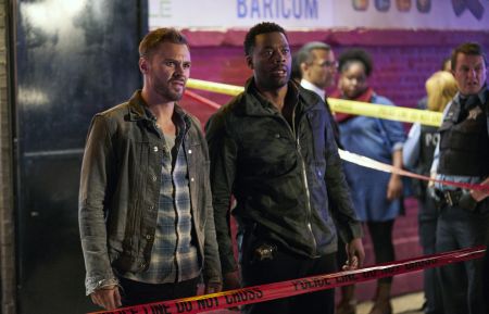 Chicago P.D. - Patrick John Flueger as Adam Ruzek, LaRoyce Hawkins as Kevin Atwater