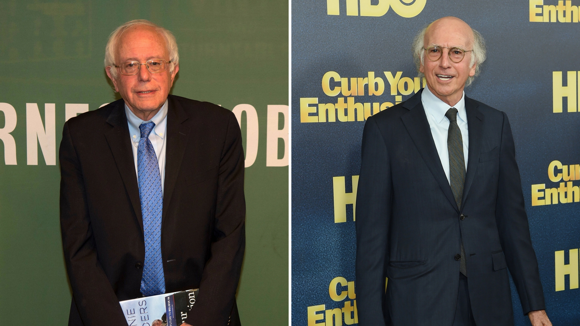 Larry David, Bernie Sanders