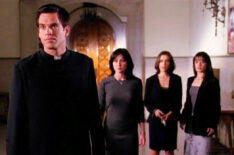 Michael Weatherly as Brendan Rowe in Charmed with Shannen Doherty, Alyssa Milano and Holly Marie Combs