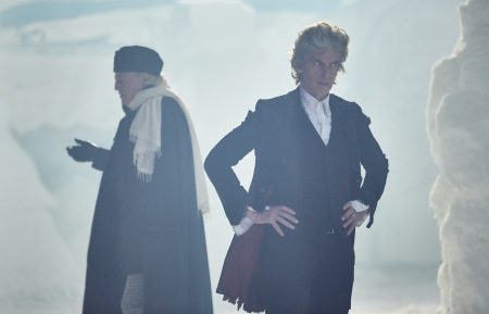 David Bradley and Peter Capaldi in the Christmas special 'Doctor Who: Twice Upon a Time'