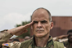 Michael Kelly as Lt. Col. Gary Volesky on set of The Long Road Home at U.S. Military post, Fort Hood, Killeen, Texas.
