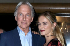 Actors Mark Harmon and Emily Wickersham attend the TV Guide Magazine Cover Party