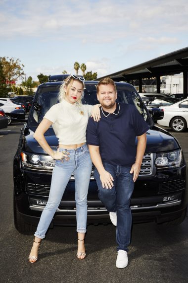 THE LATE LATE SHOW WITH JAMES CORDEN - Miley Cyrus