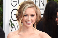 Greer Grammer attends the 72nd Annual Golden Globe Awards in 2015
