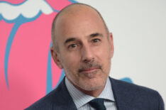 Matt Lauer attends The Rolling Stones celebrate the North American debut of Exhibitionism