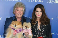 Ken Todd and Lisa Vanderpump attend DailyMail.com & Elite Daily Holiday Party
