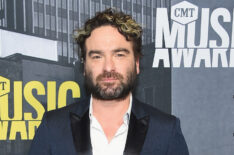 Johnny Galecki attends the 2017 CMT Music Awards