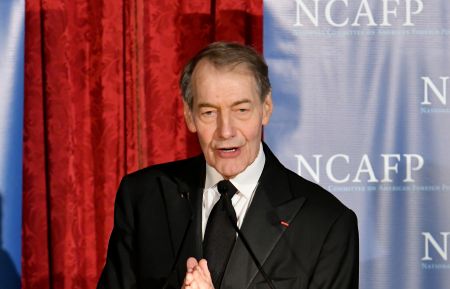 Charlie Rose hosts the National Committee On American Foreign Policy 2017 Gala Awards Dinner