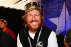 Fixer Upper star and honorary pace car driver Chip Gaines attends the Driver/Crew Chief Meeting