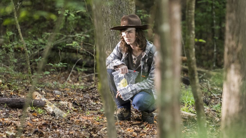 Chandler Riggs as Carl Grimes - The Walking Dead - Season 8, Episode 6