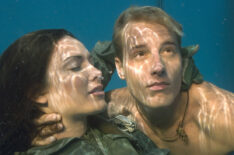 Denise Quiñones and Justin Hartley in 2006 pilot for Aquaman
